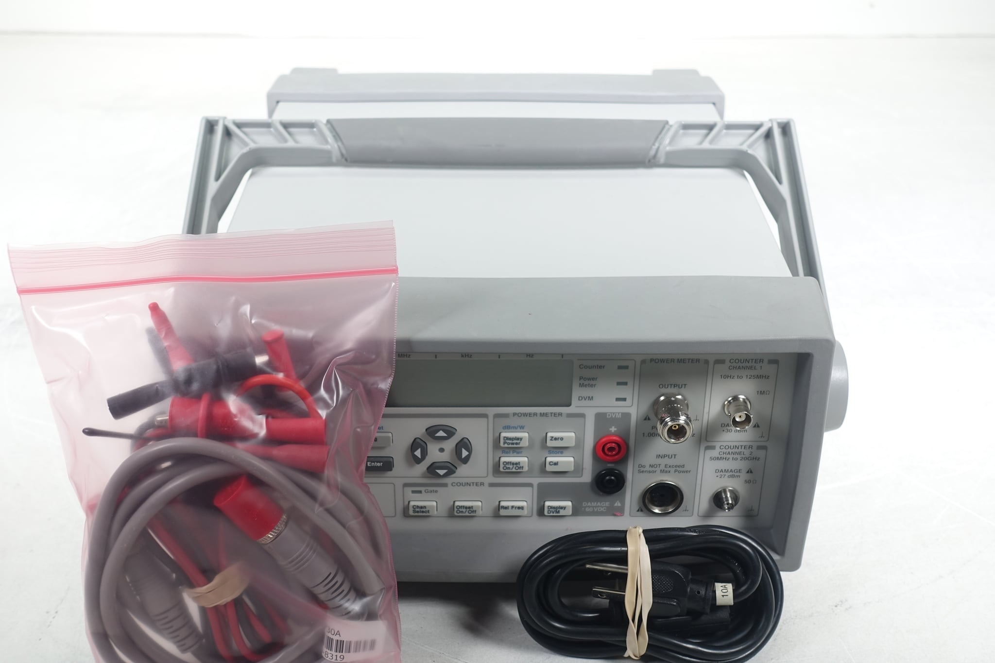 20 GHz Microwave Counter/Power Meter/DVM Keysight Used 53147A - Actual Instrument - Image 3