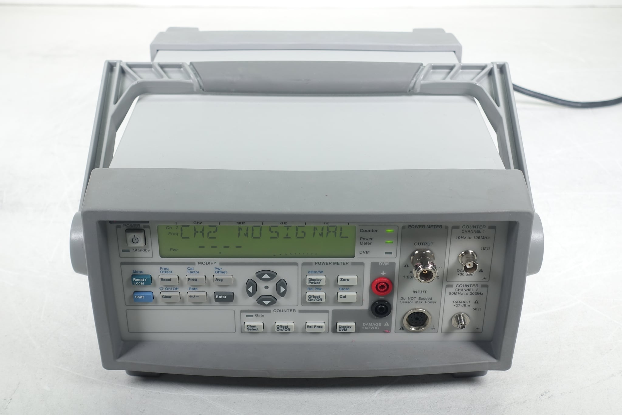 20 GHz Microwave Counter/Power Meter/DVM Keysight Used 53147A - Actual Instrument - Image 1
