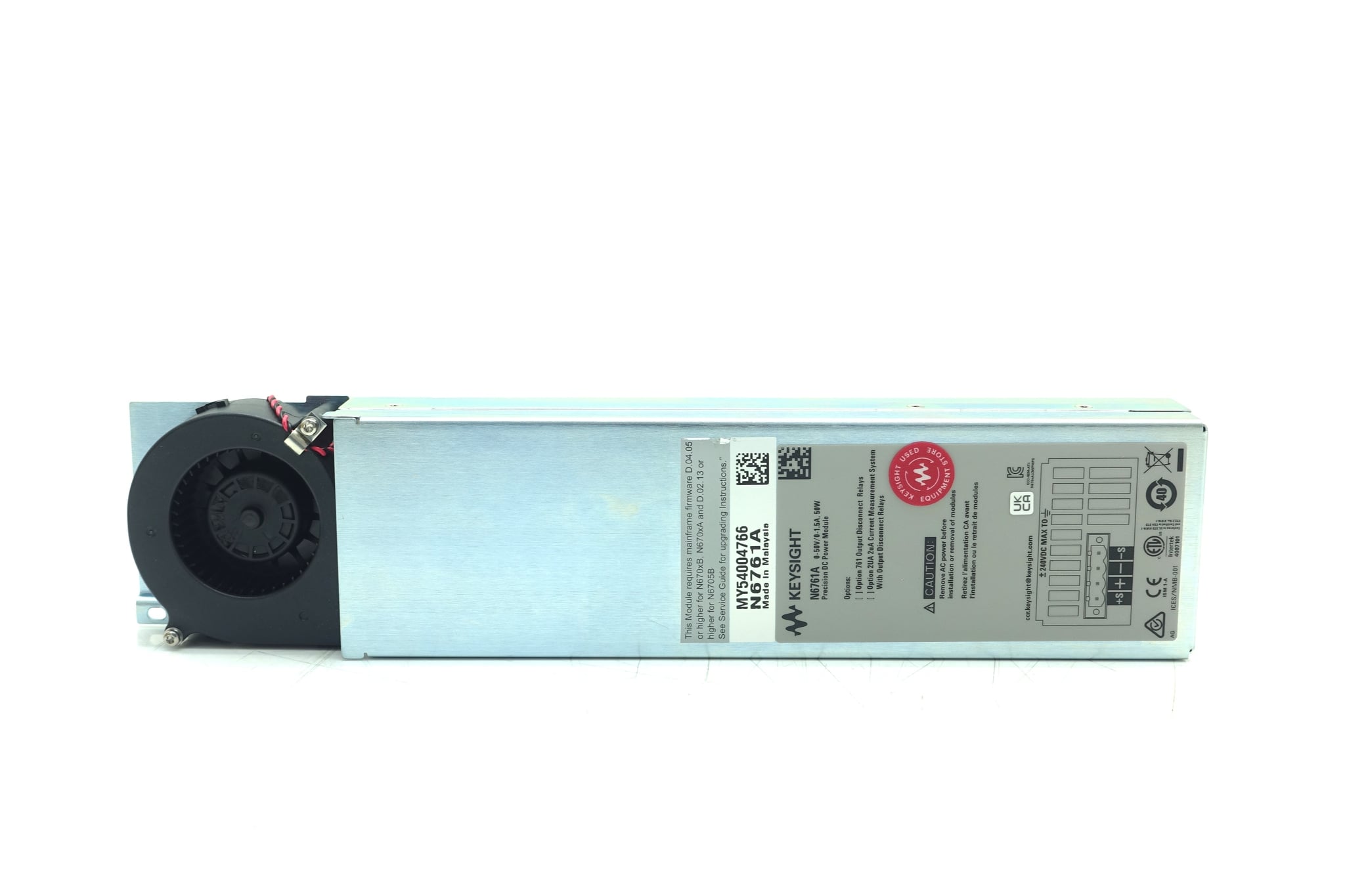Precision DC Power Module / 50V / 1.5A / 50W Keysight Used N6761A - Actual Instrument - Image 1