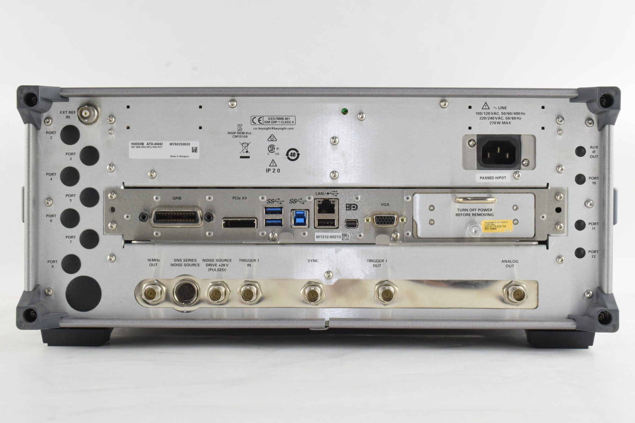 9 kHz to 7.5 GHz Keysight Used N9000B-507 - Actual Instrument - Image 7