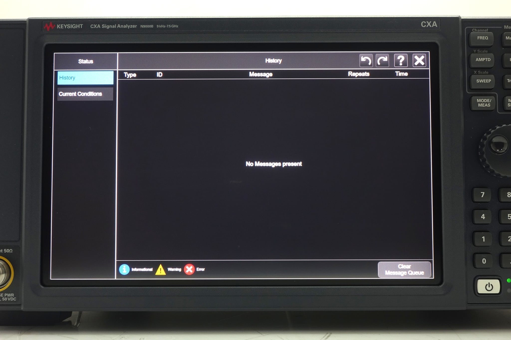 9 kHz to 7.5 GHz Keysight Used N9000B-507 - Actual Instrument - Image 10