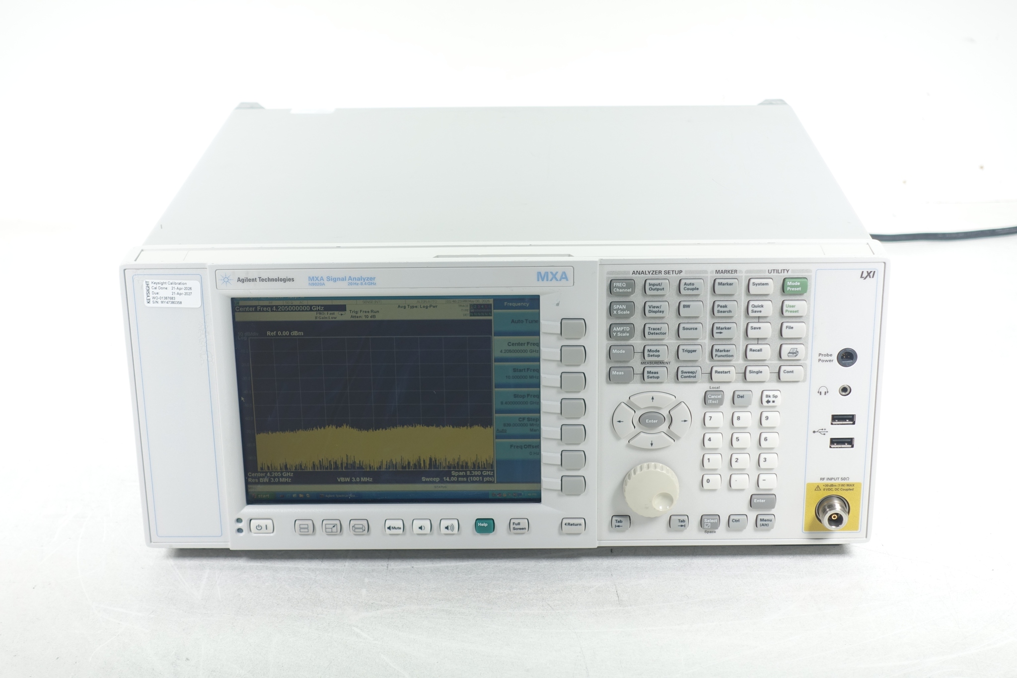 Keysight Used N9020A-508 - Actual Instrument - Image 1
