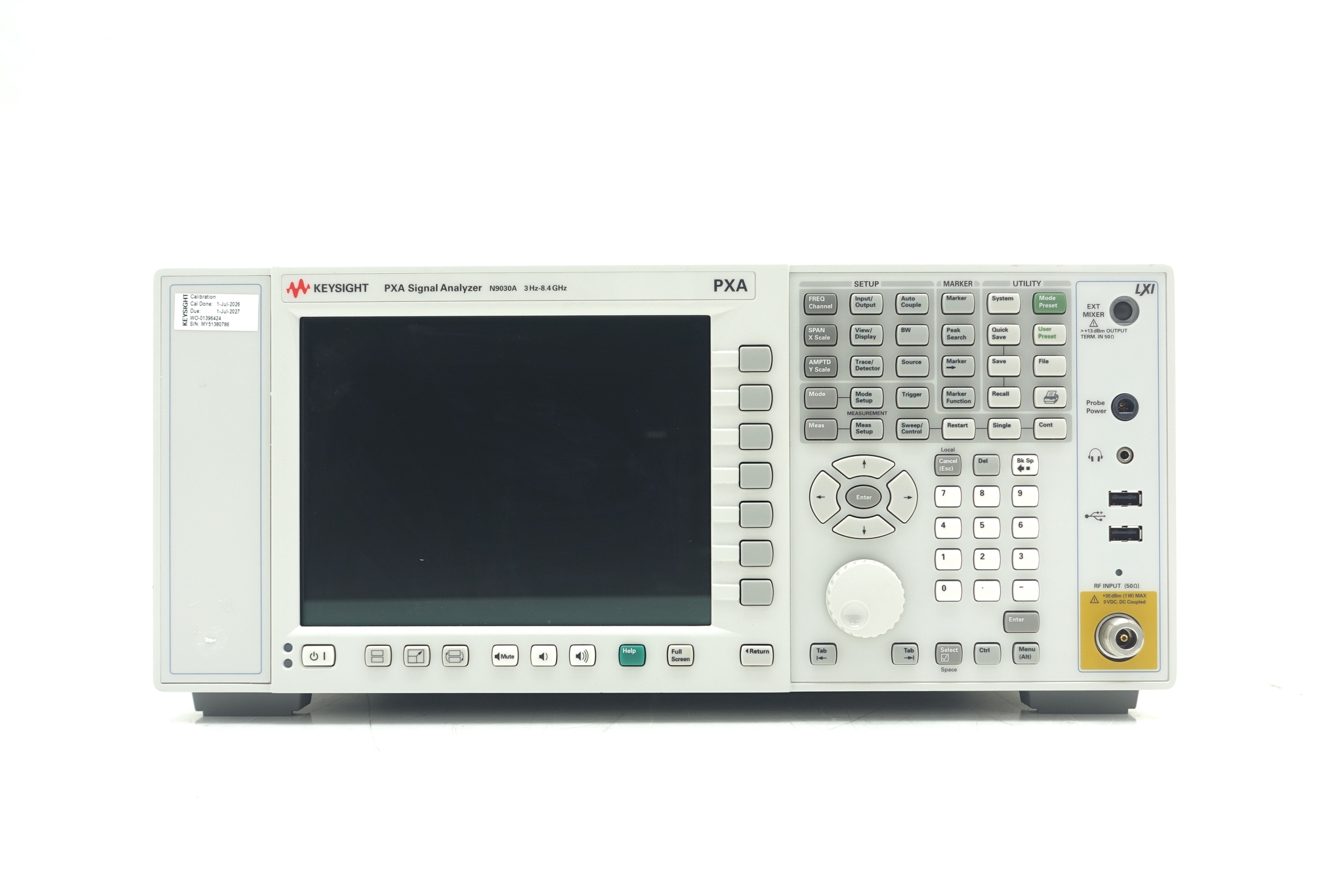 Keysight Used N9030A-508 - Actual Instrument - Image 1