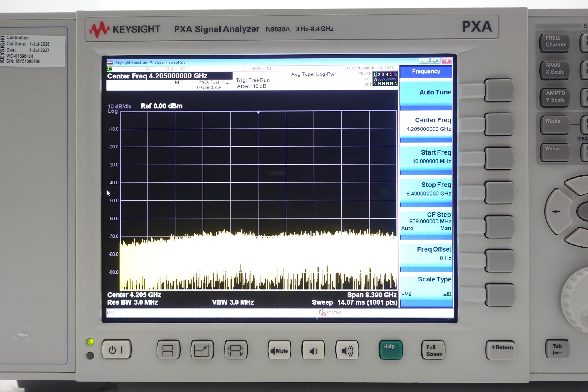 Keysight Used N9030A-508 - Actual Instrument - Image 8