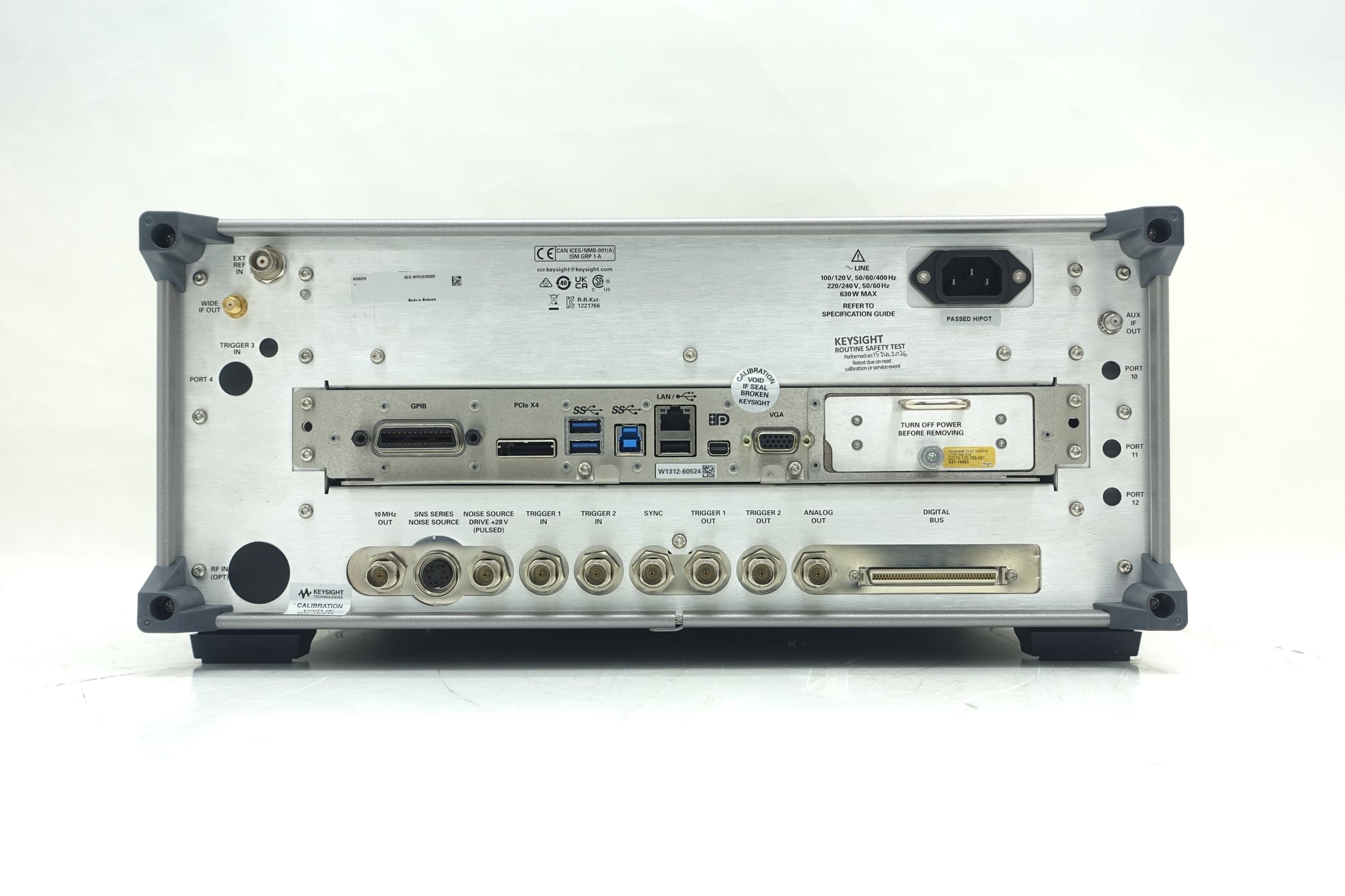 2 Hz to 26.5 GHz Keysight Used N9032B-526 - Actual Instrument - Image 2