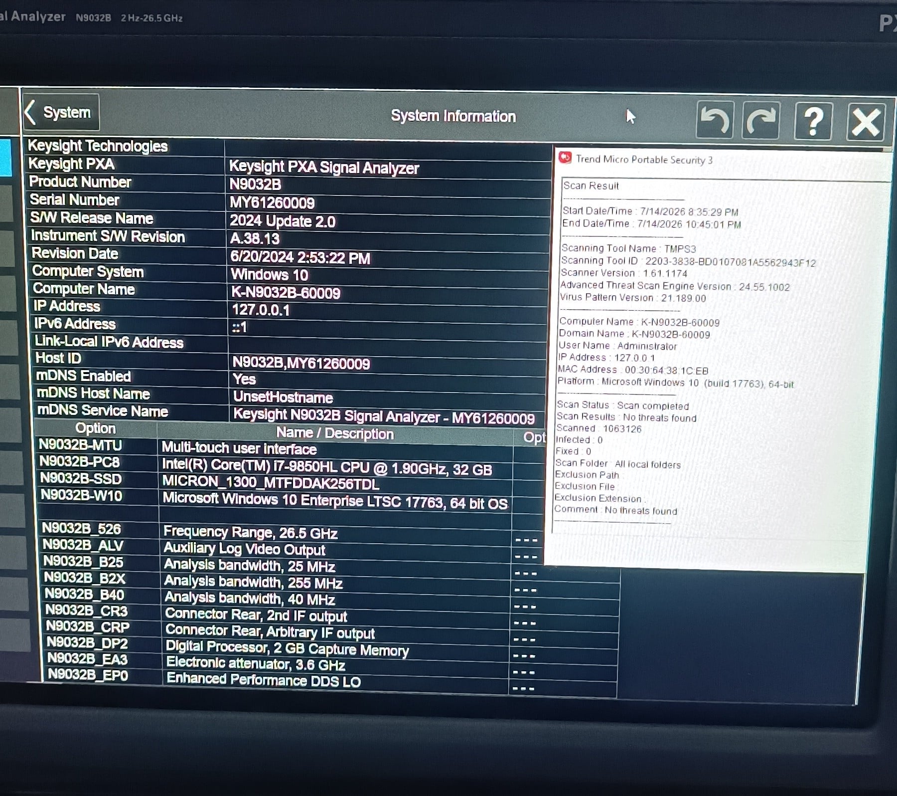スペクトラムアナライザ - Used Keysight Equipment