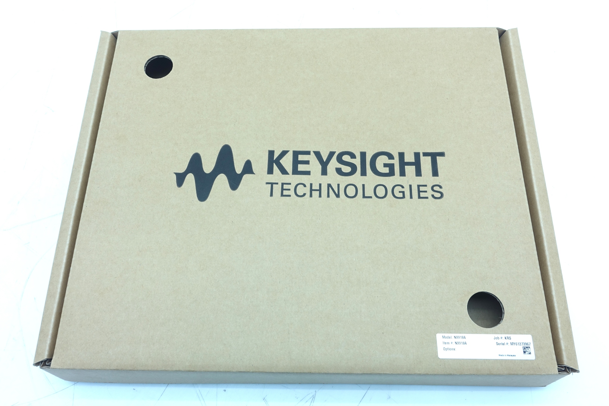 FieldFox Handheld Microwave Analyzer / 30 kHz to 26.5 GHz Keysight Used N9918A - Actual Instrument - Image 11