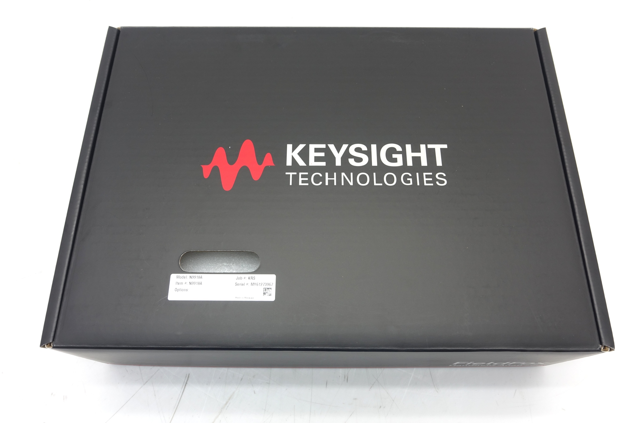 FieldFox Handheld Microwave Analyzer / 30 kHz to 26.5 GHz Keysight Used N9918A - Actual Instrument - Image 12