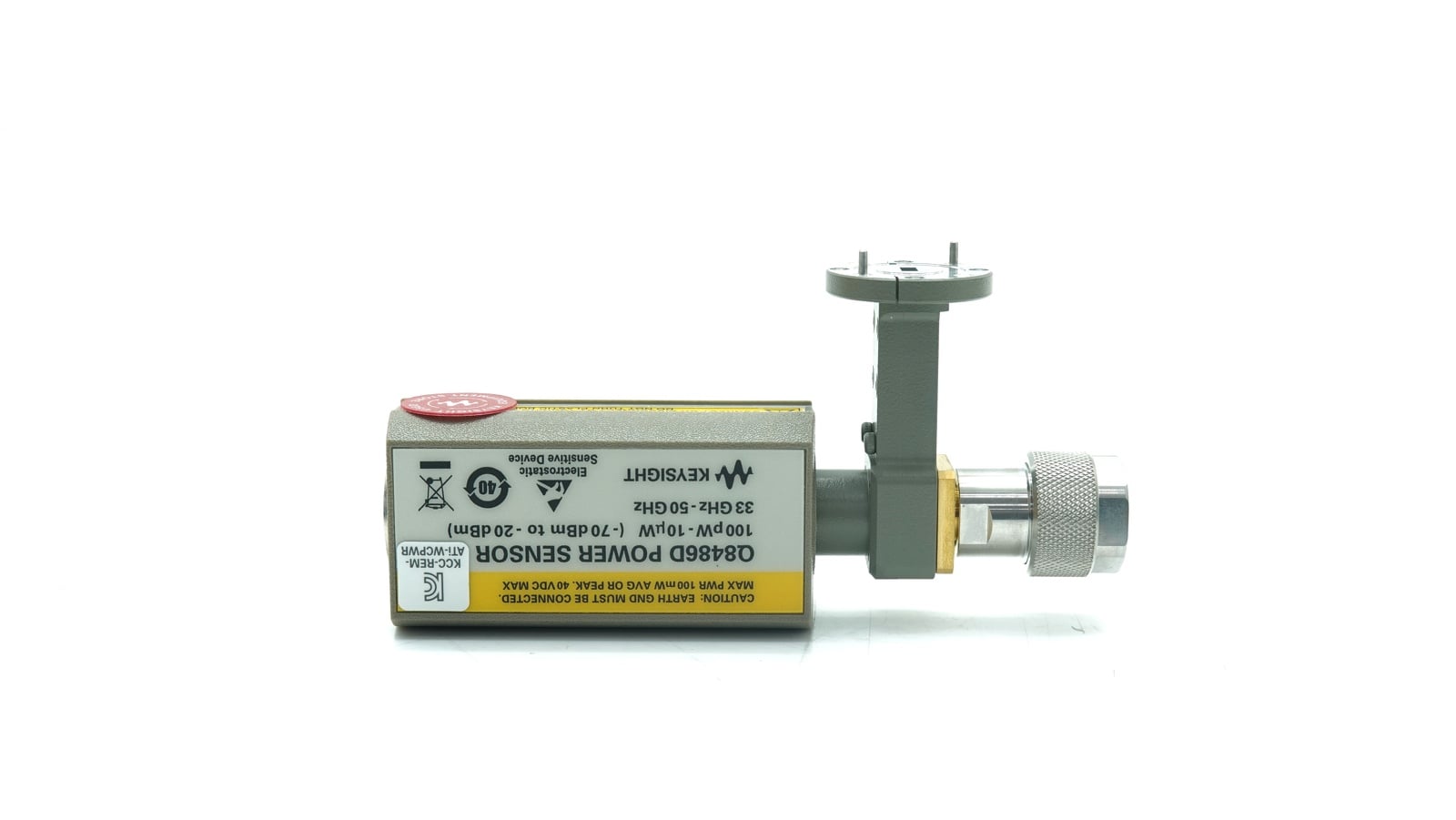 Waveguide Power Sensor, 33 to 50 GHz, -70 to -20 dBm Keysight Used Q8486D - Actual Instrument - Image 3