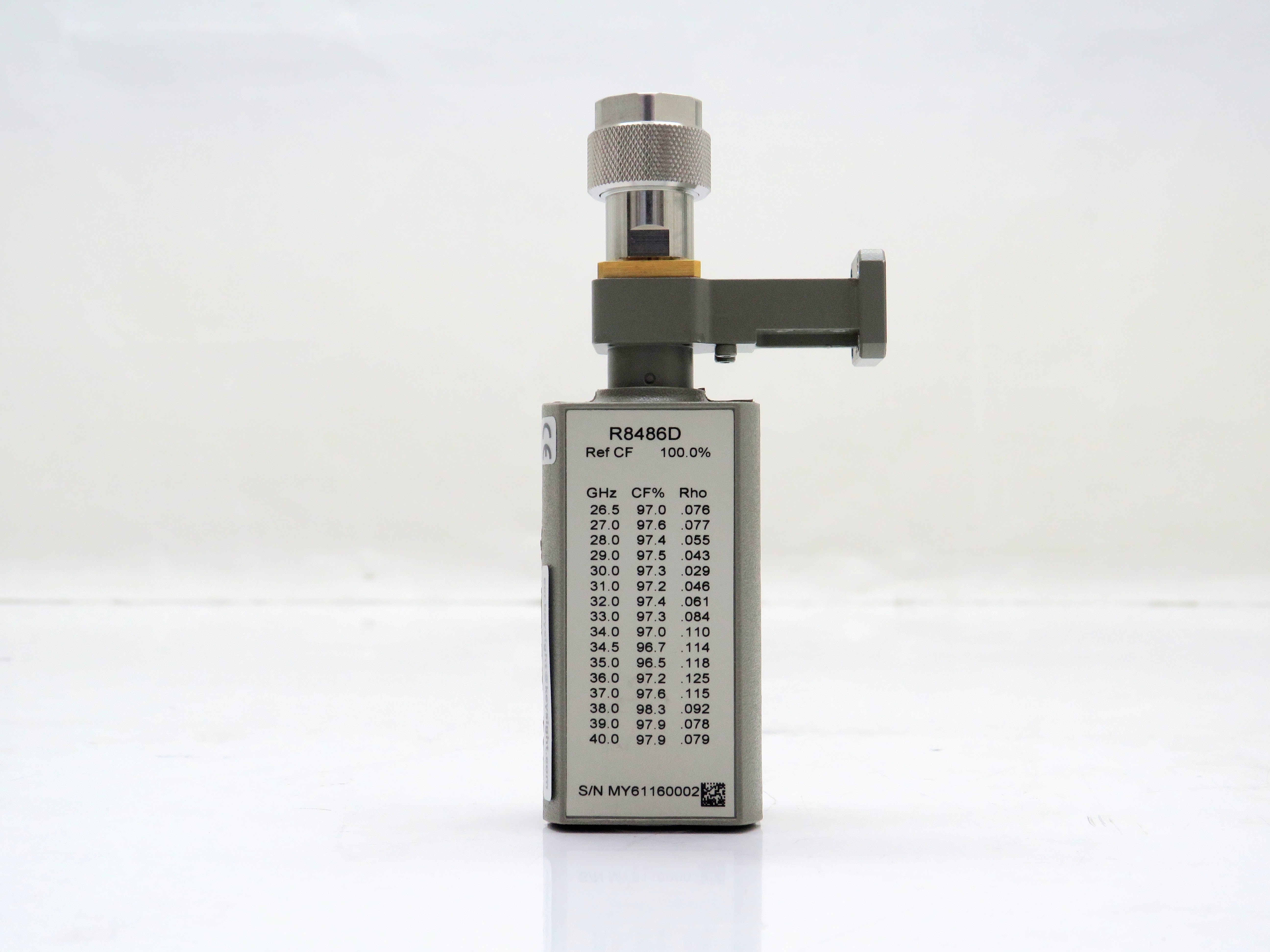 Waveguide Power Sensor / 26.5 to 40 GHz / -70 to -20 dBm Keysight Used R8486D - Actual Instrument - Image 2