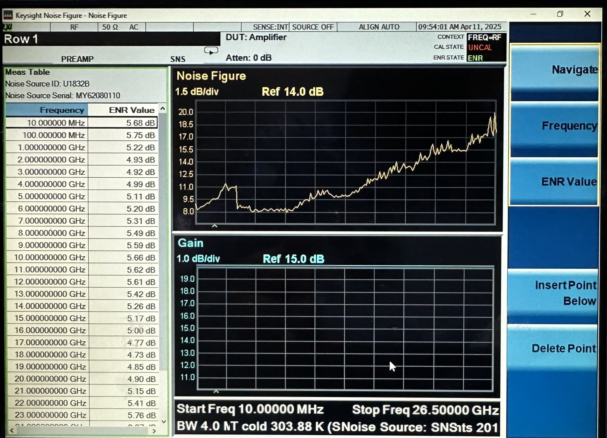 USB Noise Source, 10 MHz to 26.5 GHz, nominal ENR 5 dB Keysight Used U1832B - Actual Instrument - Image 8
