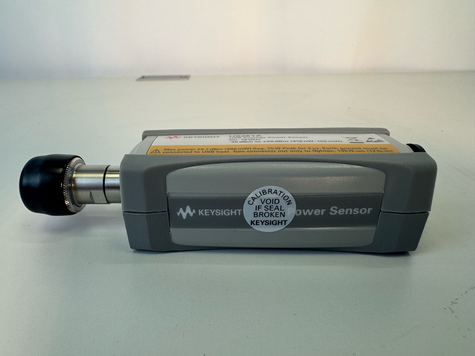 USB Thermocouple Power Sensor / DC/10 MHz to 18 GHz Keysight Used U8481A - Actual Instrument - Image 5